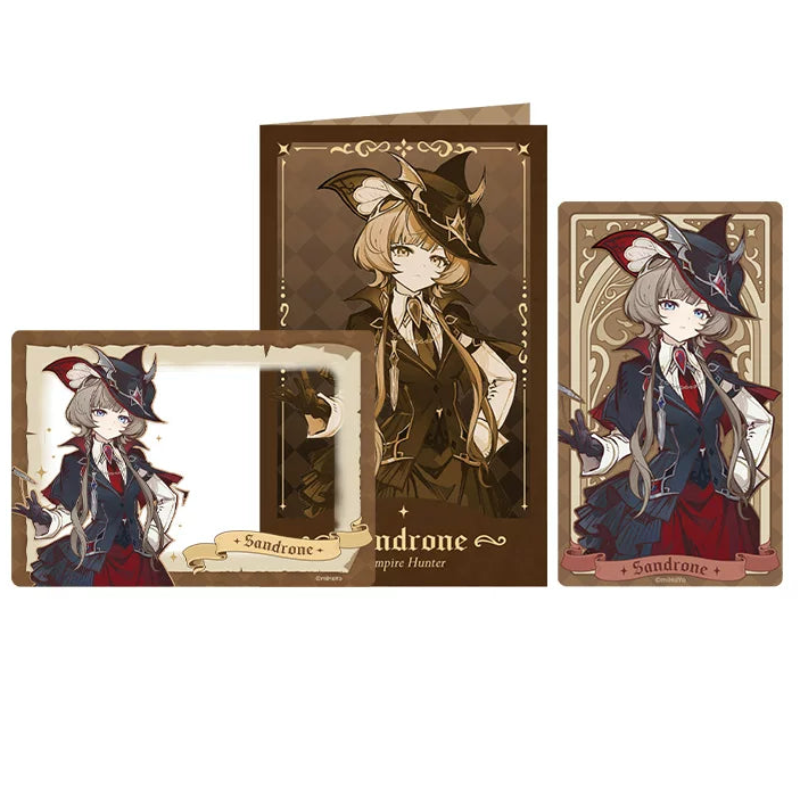 Genshin Impact Tabletop Troupe Series Collectible Card Set Sandrone
