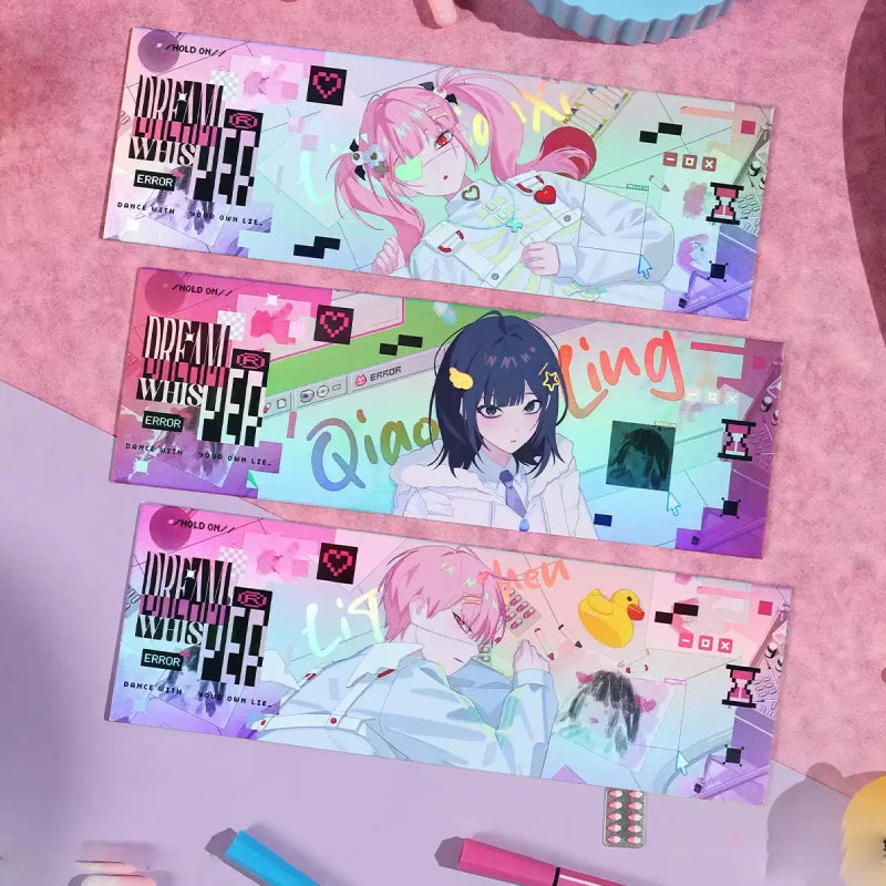 Link Click Dream Out! A Web of Live Series  Collectible Ticket Set Qiao Ling&Li Tianchen&Li Tianxi