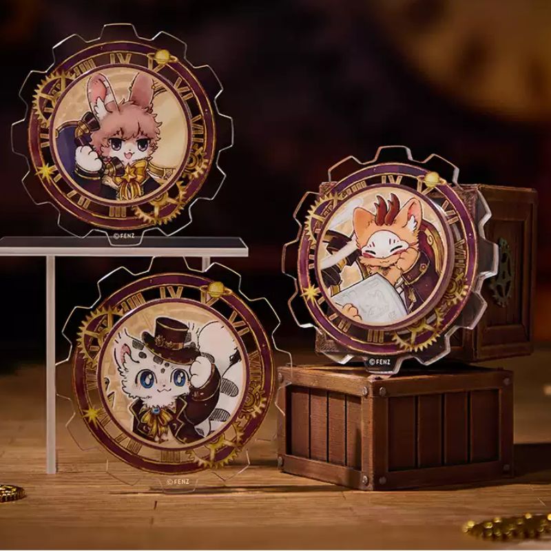 Fabulous Beasts Steam Age rotatable refrigerator magnet