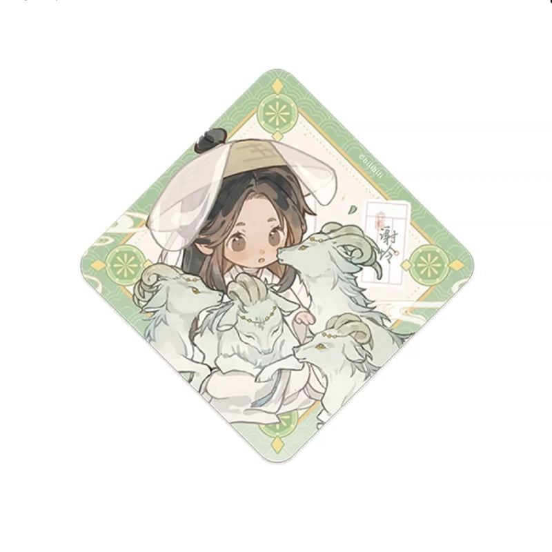 Heaven Official’s Blessing Four Spirits Series Magnet Charm Bookmark Ornament Scroll Shikishi