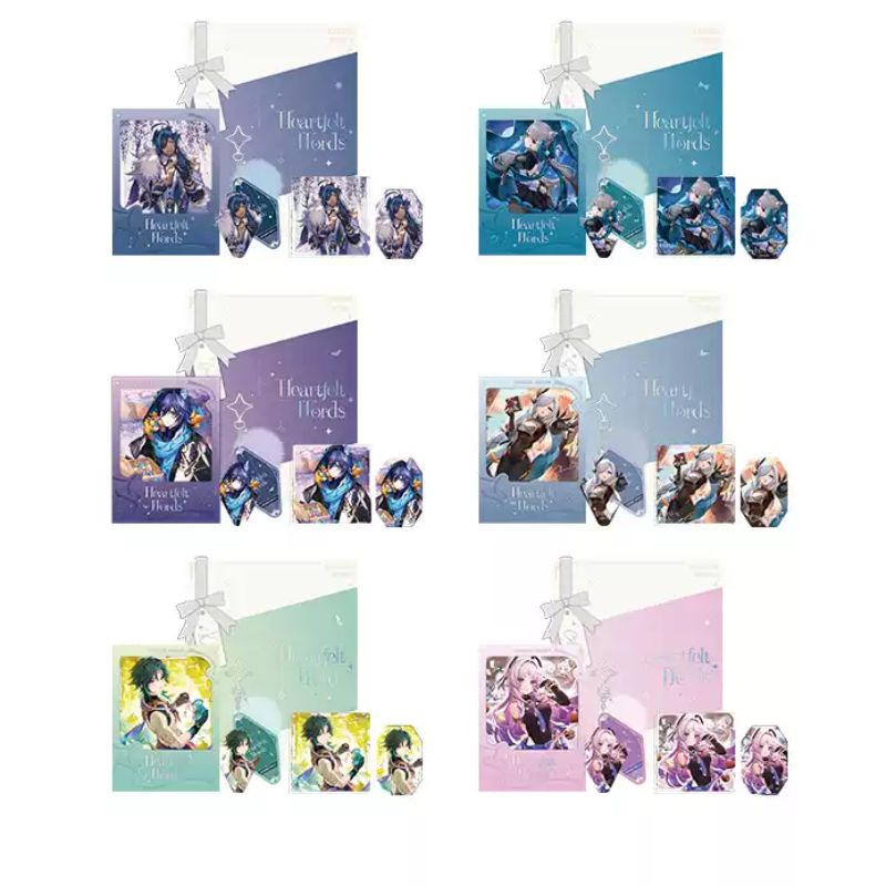 Genshin Impact Sweet Whispers Collectible Gift Box