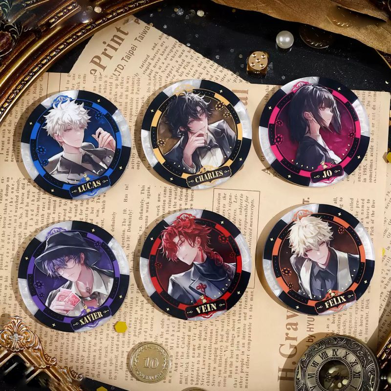 Link Click badge blind box