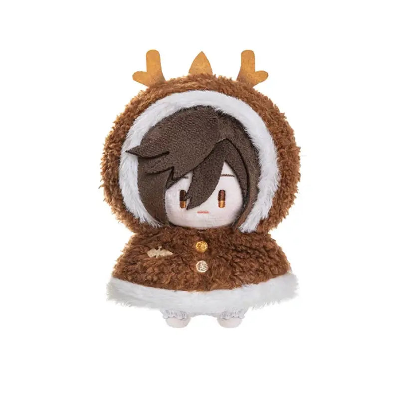 Genshin Impact Fun in the Snow Zhongli plush bag pendant