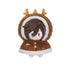 Genshin Impact Fun in the Snow Zhongli plush bag pendant