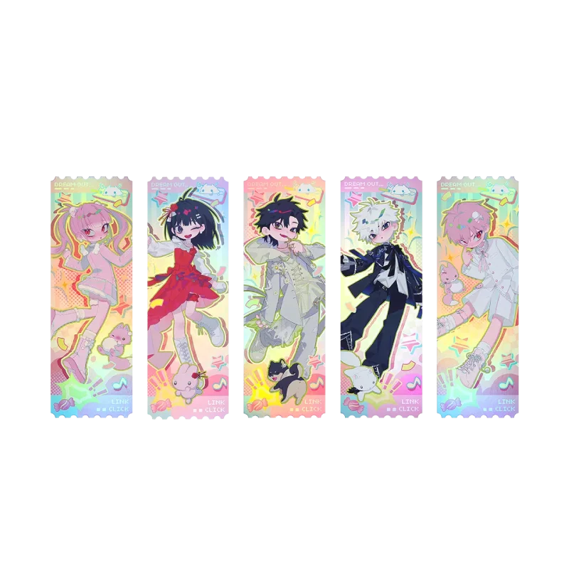 Link Click Dream Out! Laser Ticket Set  Collectible Photocard & Album Set