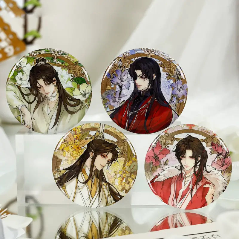 Pre-order Heaven Official's Blessing Flowers of the Four Seasons Badge
