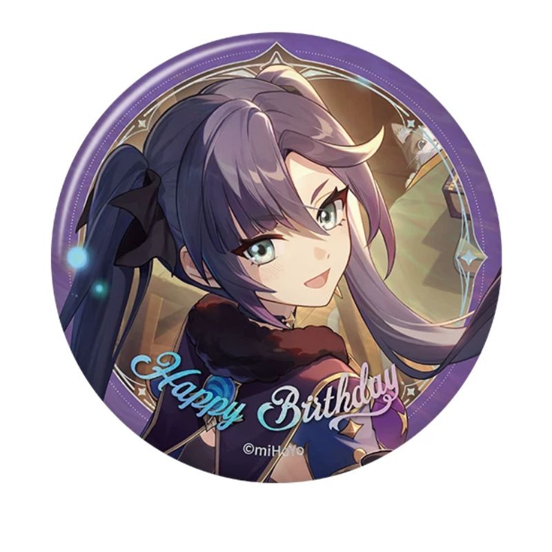 Pre-order Genshin Impact Day of Destiny  Birthday Series Badge
