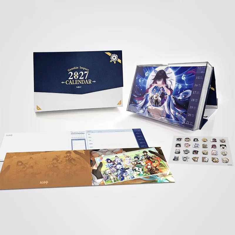 Genshin Impact 2027 Commemorative Calendar