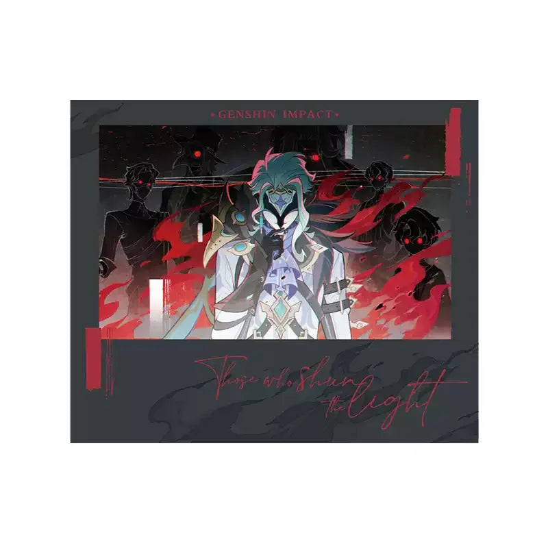 Official Genshin Dottore Shun the Light Series Trading Cards