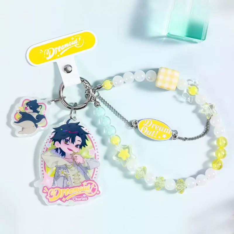 Link Click Dream Out  Chibi  Phone Pendant