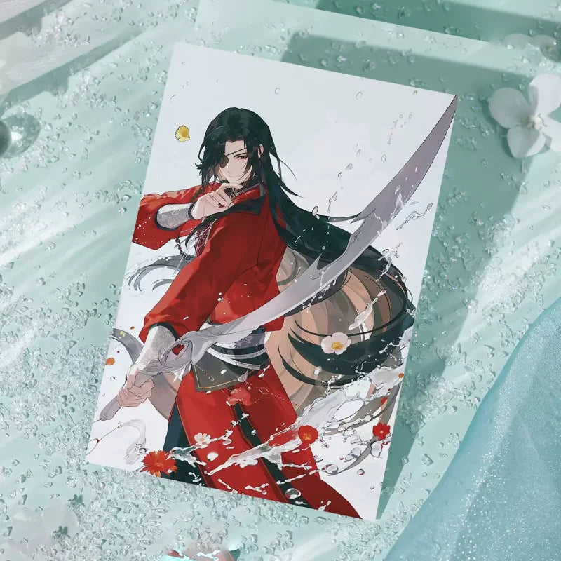Heaven Official's Blessing Hua Cheng Birthday Abyss Breaker Series  Colored Paper