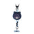 Genshin Impact Aurora Party Series Plush Phone Strap Round Charm Wanderer Sandrone