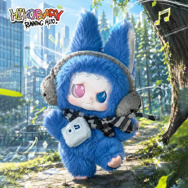 Full Display Box of ZJSTV Keep Running HIYOBABY Vinyl Plush Doll Charm Blind Box Series