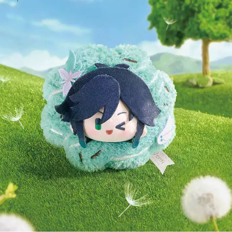 Genshin Impact Teyvat Spring collectible plush doll pendant