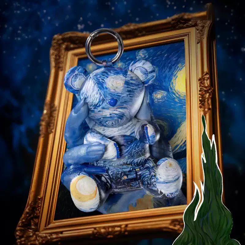 BUERBEAR 6th Anniversary pendant blind box 