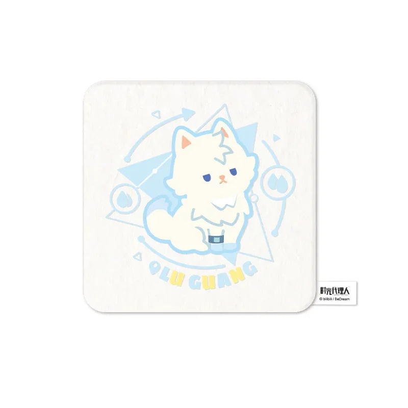 Link Click Gleam of Desolation Series Chibi Animal Coaster Camping Cutlery Set Carabiner Laser Ticket