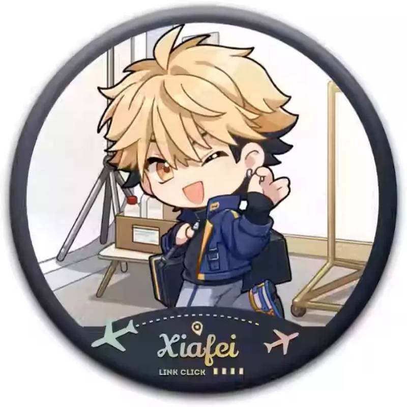 Link Click Q version badge -Xia Fei