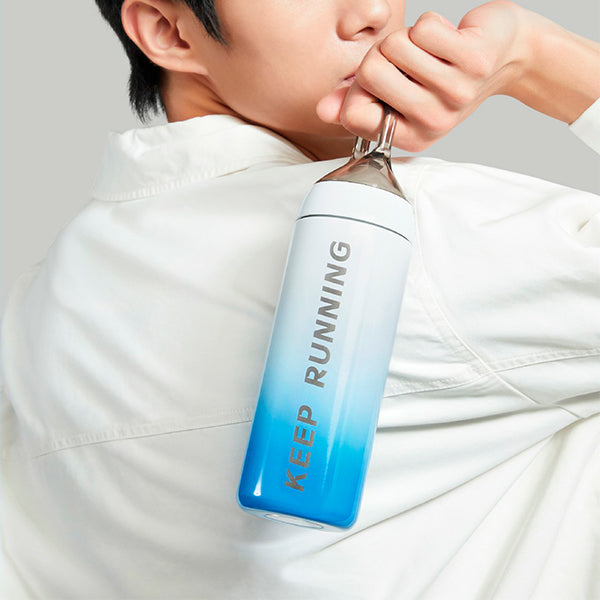 ZJSTV Keep Running Official Merch – SlimFit Sports Bottle (500ml)