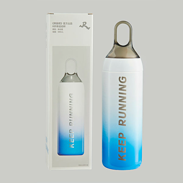 ZJSTV Keep Running Official Merch – SlimFit Sports Bottle (500ml)