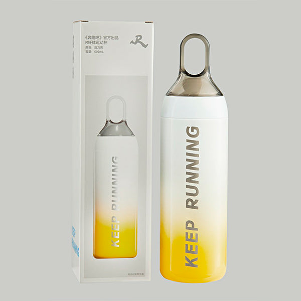 ZJSTV Keep Running Official Merch – SlimFit Sports Bottle (500ml)