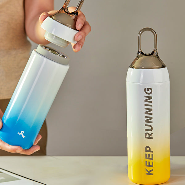 ZJSTV Keep Running Official Merch – SlimFit Sports Bottle (500ml)