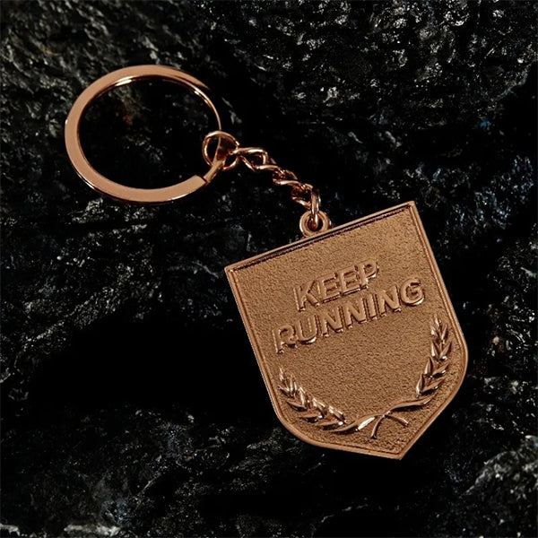 ZJSTV Keep Running Official Merch – R Classic Edition Keychain