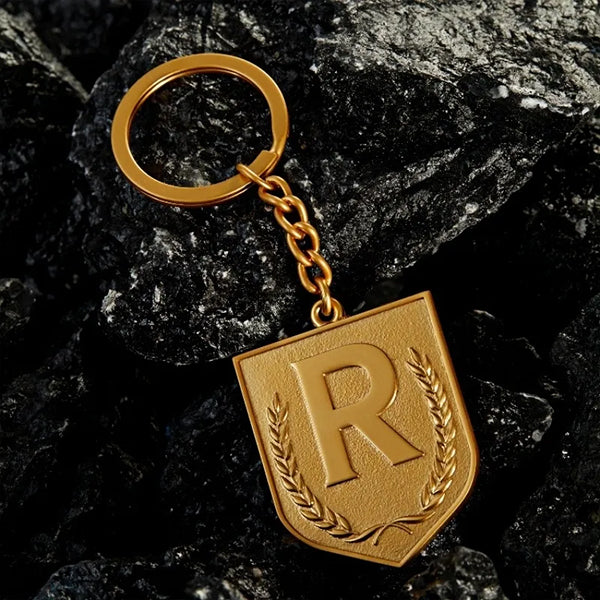 ZJSTV Keep Running Official Merch – R Classic Edition Keychain