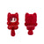 Link Click TAPI Bow Cat Plush Doll Lu Guang Cheng Xiaoshi
