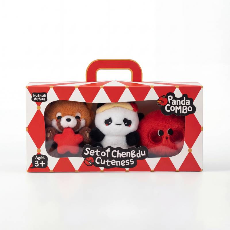 Stuff Panda Plush Doll,Hua Hua Panda Doll