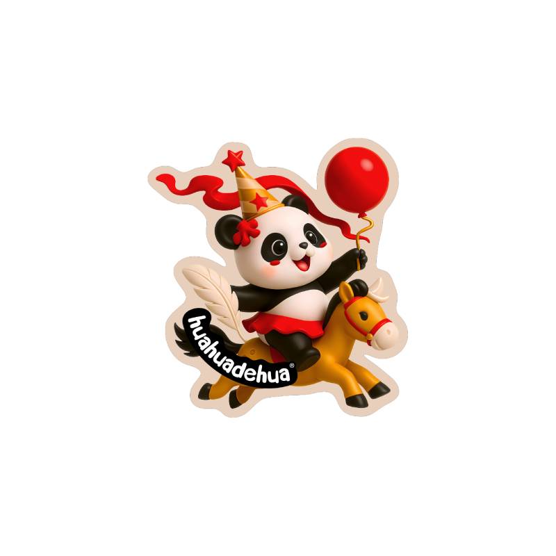 Creative Cartoon Hua Hua Panda Fridge Magnet