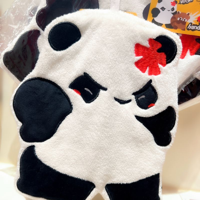  Cute Pandas Absorbent Hand Towel