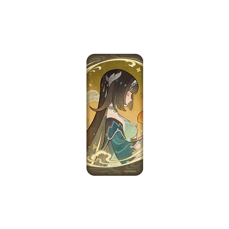 Genshin Impact Moon Amid Clouds Series Liyue Themed Paper Badge