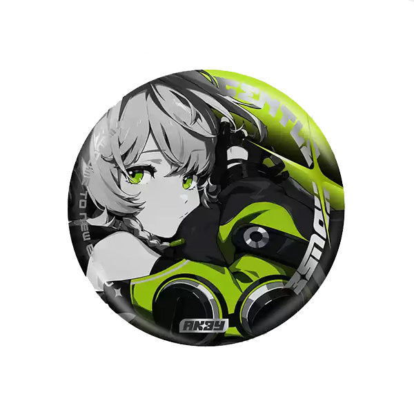 Zenless Zone Zero Reflective Badge Cunning Hares