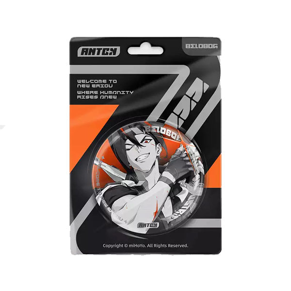 Zenless Zone Zero Reflective Badge Belobog Heavy Industries