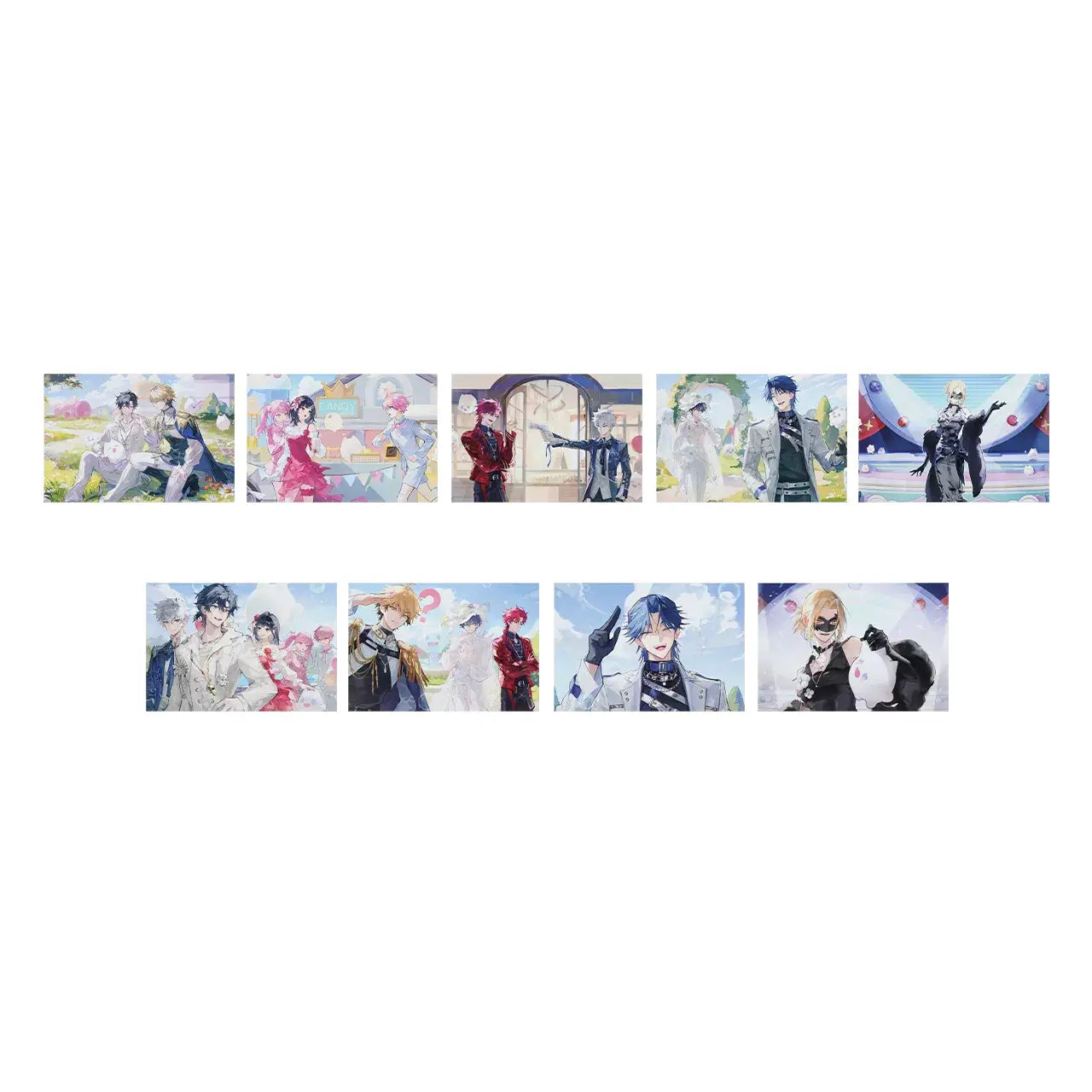Link Click Dream Out! DEPARTURE PV Series Booklet Ticket Stub Postcard