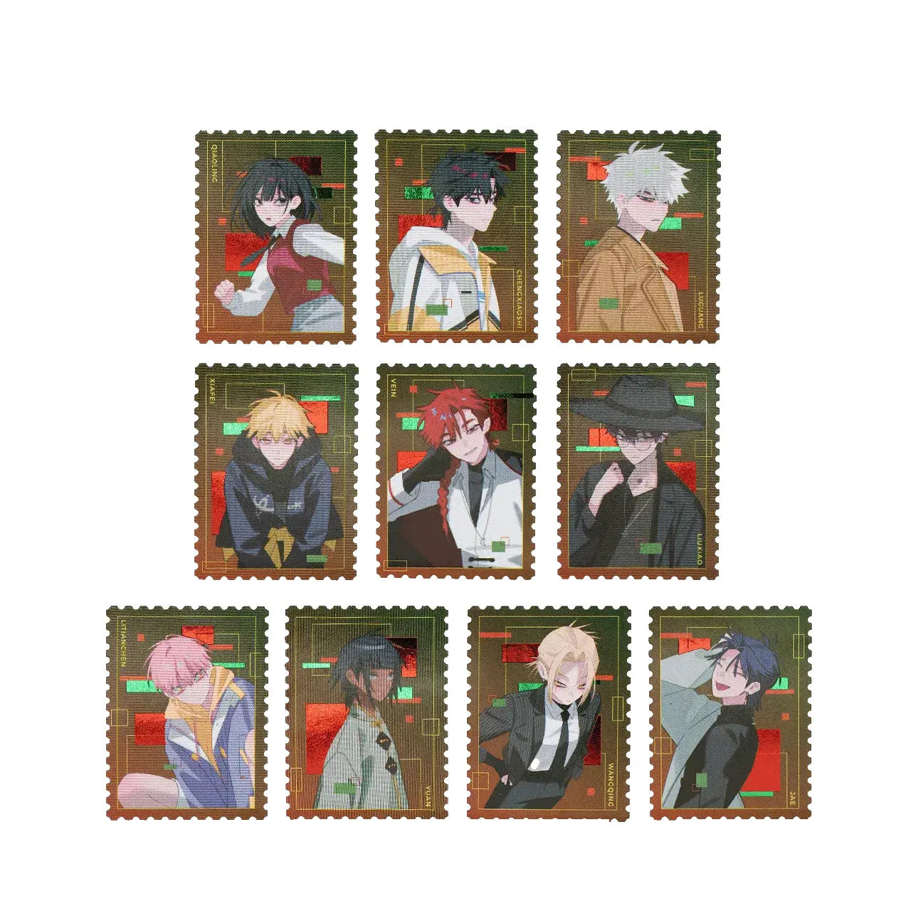 Link Click Season 3 Part One Series Stub Keychain Shikishi Sticker