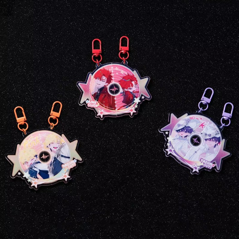 Link Click Dream Out! Theme Song Series Magnetic Keychain Freely Combinable