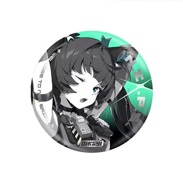 Zenless Zone Zero Reflective Badge NEPS Character