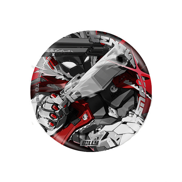 Zenless Zone Zero Reflective Badge Cunning Hares