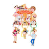 New Big Head Son and Small Head Dad Keychain Set - Carousel Edition  Castle Edition
