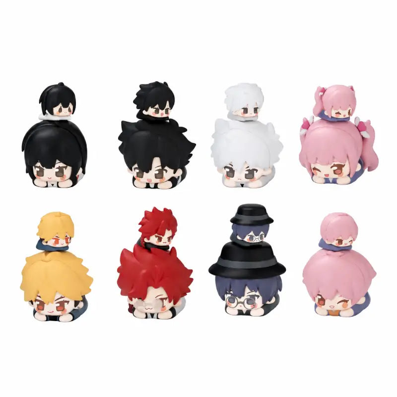 Link Click merchandise Super Stack-Up Blind Box Figure series anime collectible toy figures with 8 character designs and random blind box packag