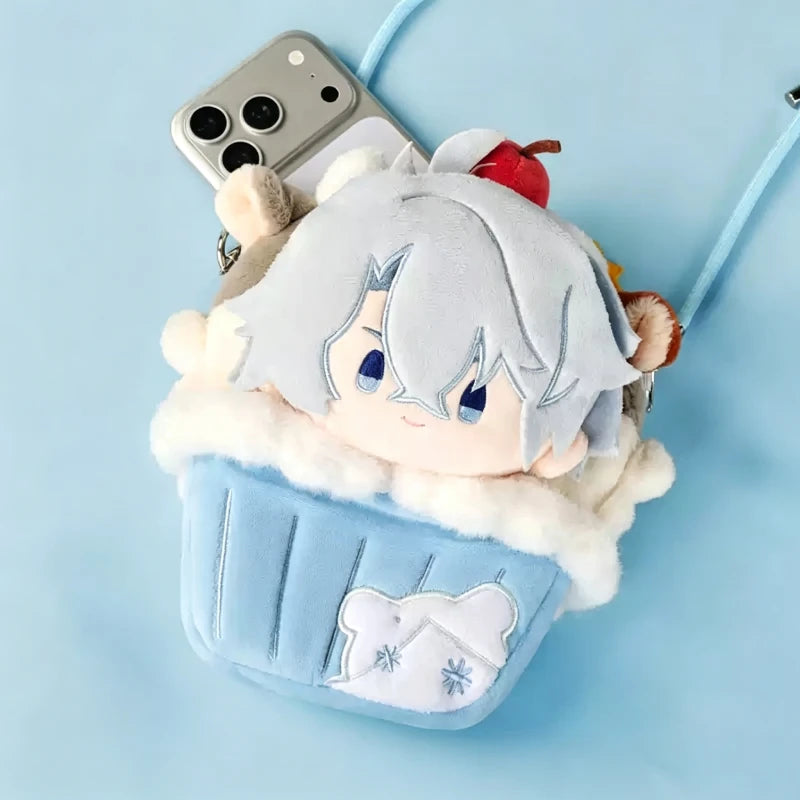 Honkai Star Rail Big Head Plush Purse