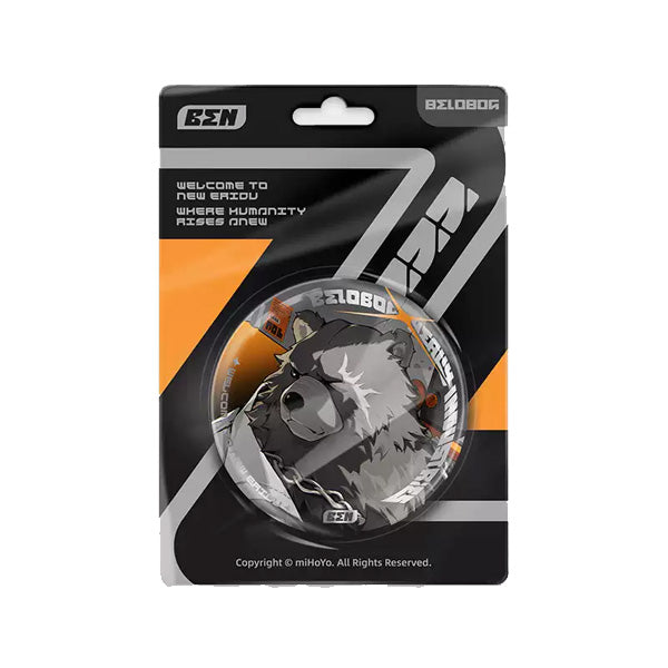 Zenless Zone Zero Reflective Badge Belobog Heavy Industries