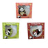 Official CCTV iPanda Fruit Pun series magnets: Apple, Banana, and Strawberry panda styles