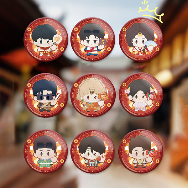 ZJSTV Keep Running Official Merch – Benben Red Lychee Badge (Blind Box Edition)