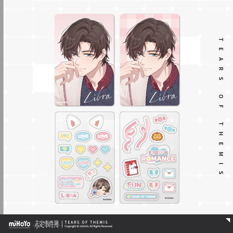 Tears of Themis The First Flutter of Love Series Exclusive Mini Card Decor Set