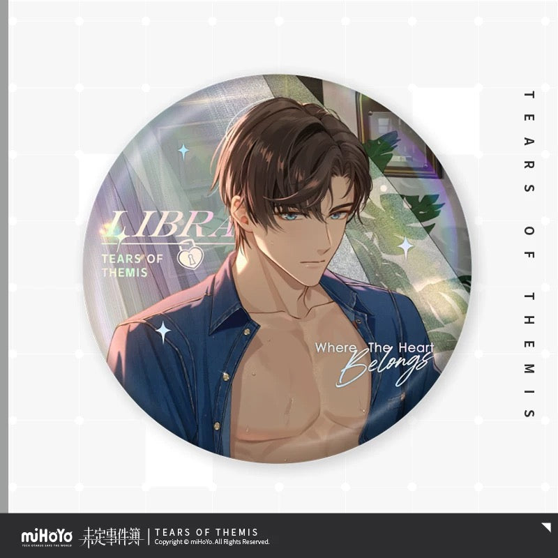 Tears of Themis Where The Heart Series Laser Badge