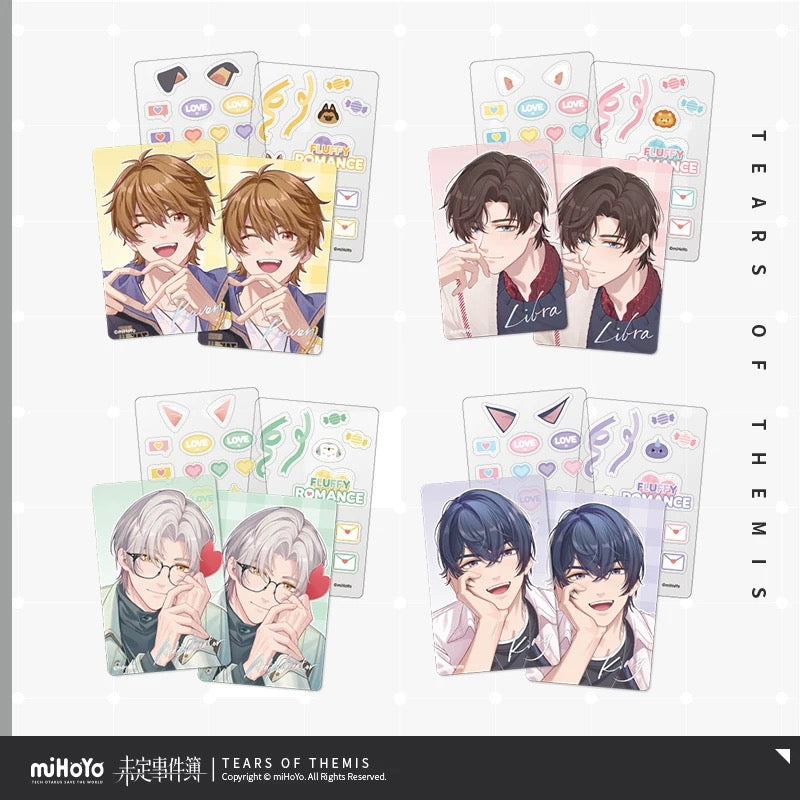 Tears of Themis The First Flutter of Love Series Exclusive Mini Card Decor Set