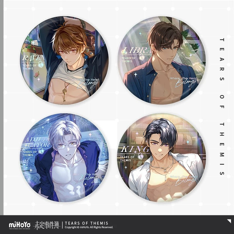 Tears of Themis Where The Heart Series Laser Badge