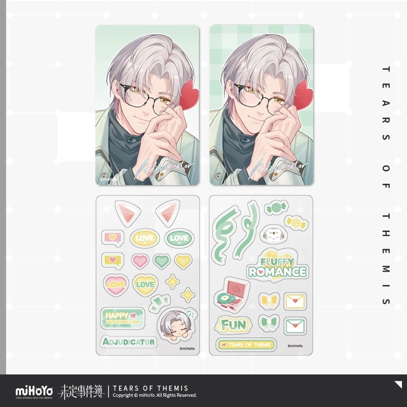 Tears of Themis The First Flutter of Love Series Exclusive Mini Card Decor Set